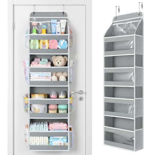 Cabinet Door Organizer Mesh Pockets product photo