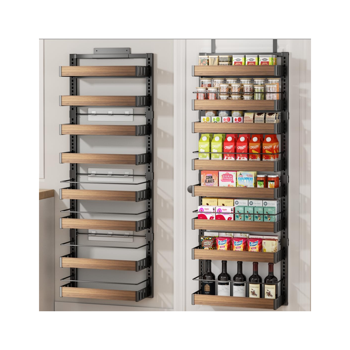 Cabinet Door Organizer Wire Shelves product photo