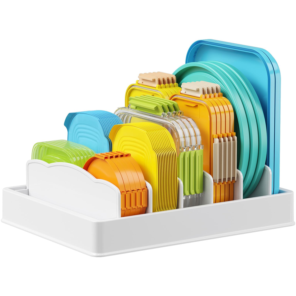 Lacy JB Storage Co. Modern Pantry Organizer Gray