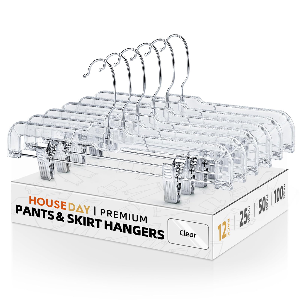 Lacy JB Storage Co. Everyday Hanger Set Clear