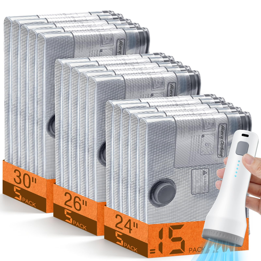 Lacy JB Storage Co. Vacuum Bags Clear