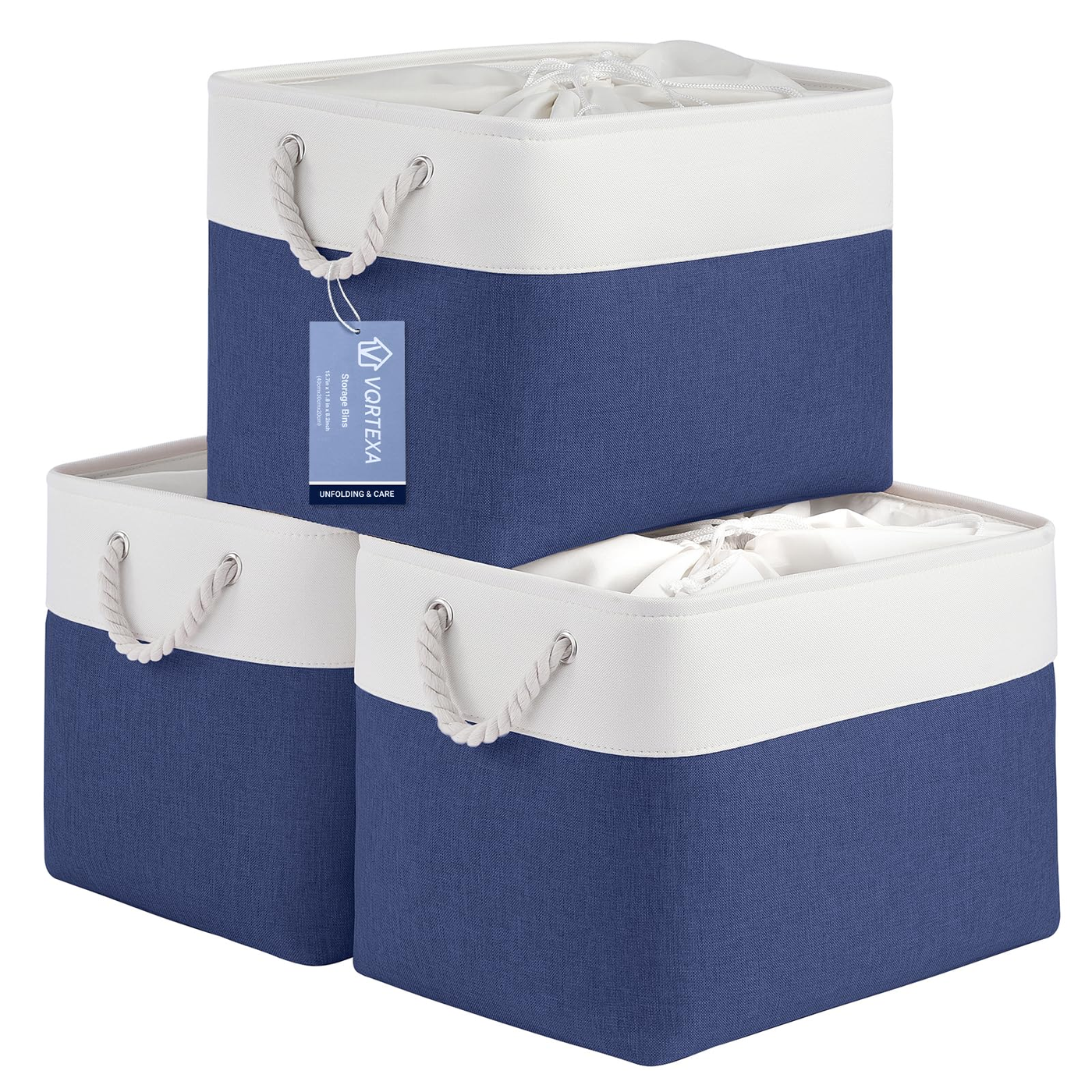 Linen Closet Bin Tall Medium (16" tall) product photo