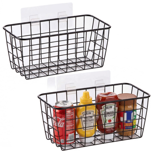 Cabinet Door Organizer Mesh Pockets product photo